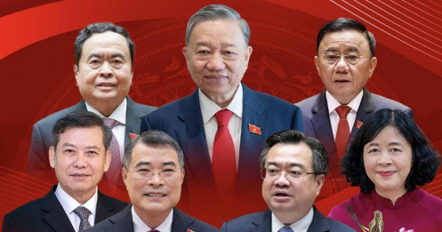 Chính thức công bố danh sách 19 Ủy viên Bộ Chính trị khóa XIV