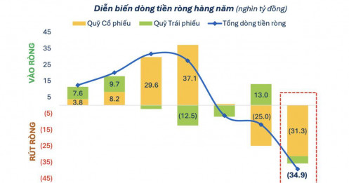 3 năm liên tiếp rút ròng: Điều gì đang khiến nhà đầu tư quay lưng với quỹ?