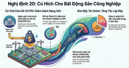 Cú hích Nghị định 20: "Mở đường" cho Bất động sản Khu công nghiệp bứt phá