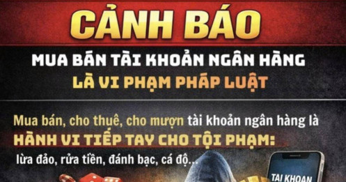 Công an cảnh báo khẩn về tài khoản ngân hàng