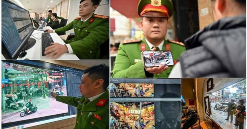 Camera AI - 'mắt thần' siêu nét soi lấn chiếm vỉa hè ở Hà Nội