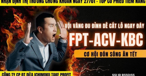 Chứng khoán hôm nay: Vội vàng đu đỉnh FPT – ACV – KBC dễ cắt lỗ ngay đáy, cơ hội đón sóng ăn Tết?