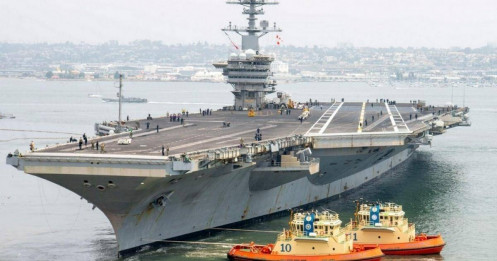 Tàu sân bay Mỹ tới Trung Đông gia tăng sức ép quân sự với Iran