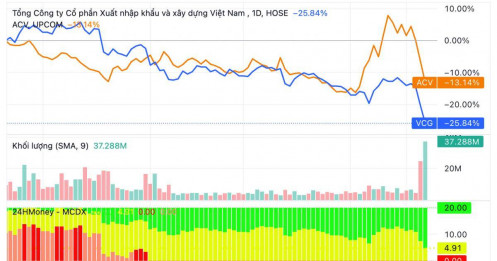 Hai ông lớn hạ tầng cùng “gãy mạnh”: VCG – ACV lao dốc vì thanh tra hay tin đồn?