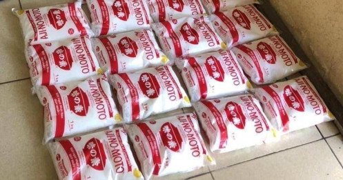 Đột kích một cơ sở, công an tỉnh Hưng Yên triệt phá đường dây sản xuất mì chính giả, tịch thu hơn 1 tấn sản phẩm nhãn hiệu Ajinomoto