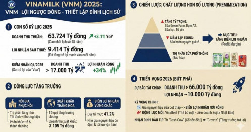 Vinamilk (VNM): Cú "Lội Ngược Dòng" Ngoạn Mục 2025 Và Chu Kỳ Tăng Trưởng Mới 2026