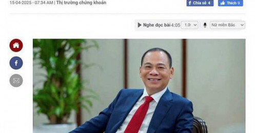 “Chưa bán là chưa mất”: Bài học tỷ đô từ lời khẳng định của tỷ phú Phạm Nhật Vượng