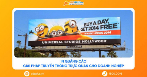 In quảng cáo: Giải pháp truyền thông trực quan cho doanh nghiệp