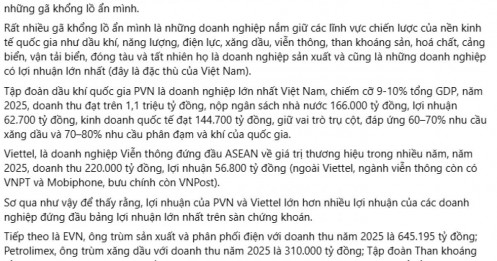 Ông Đỗ Cao Bảo: Đừng nhìn bảng lợi nhuận doanh nghiệp niêm yết rồi kết luận nền kinh tế lệch pha