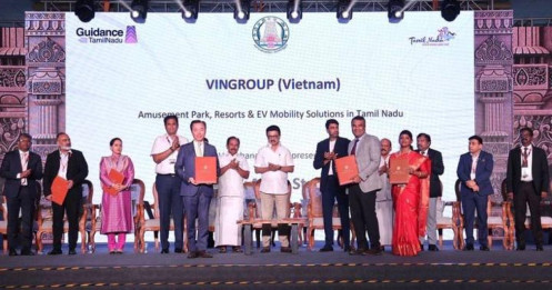 Vingroup ký MOU, đặt nền móng đầu tư lớn tại bang Tamil Nadu