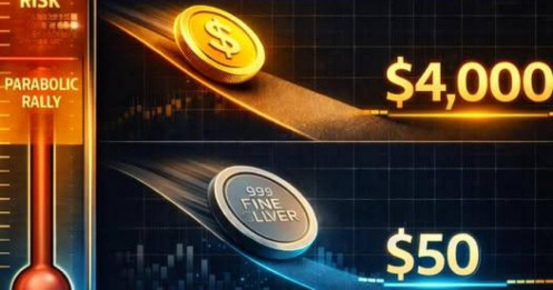 Vàng đối mặt rủi ro điều chỉnh sâu: Bloomberg cảnh báo chu kỳ tạo đỉnh năm 2026