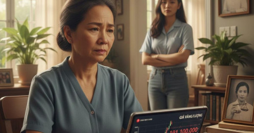Vàng phải giảm về 100 triệu mẹ mới an lòng