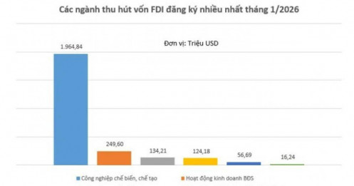 FDI đăng ký hụt hơi đầu năm, Bộ Tài chính lý giải nguyên nhân