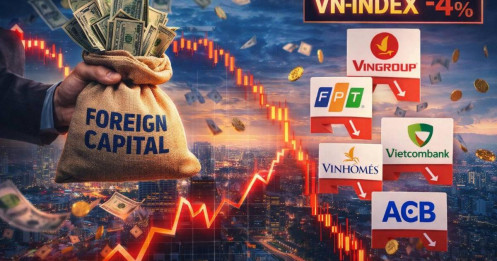 Khối ngoại xả hơn 6.100 tỷ trong 5 phiên — Dòng tiền thông minh đang rút lui hay chỉ là cú “reset” trước chu kỳ mới?