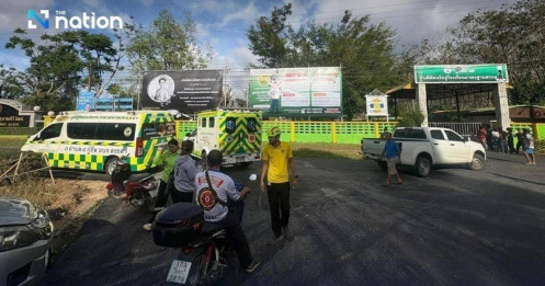 Xông vào trường học nổ súng, bắt giữ hàng loạt con tin ở Thái Lan