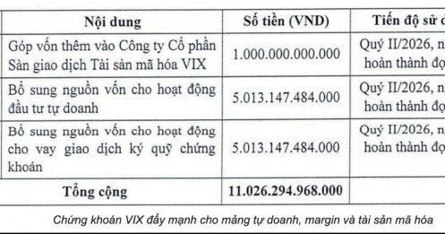 Chứng khoán VIX chốt ngày chào bán gần 919 triệu cổ phiếu