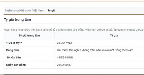 Tỷ giá USD 23/2: USD tự do bật mạnh, vì sao ngân hàng chưa nhúc nhích?
