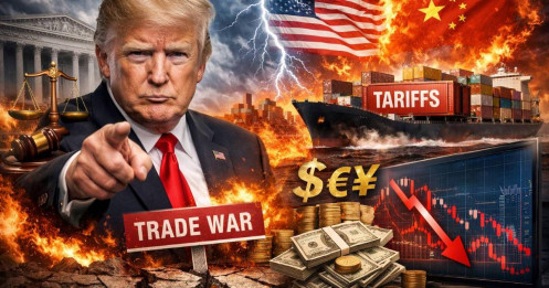 Cú sốc pháp lý tại Mỹ: Tòa án Tối cao “tuýt còi” Tổng thống Trump, Thuế quan lung lay, thị trường toàn cầu bước vào vùng nhiễu loạn mới