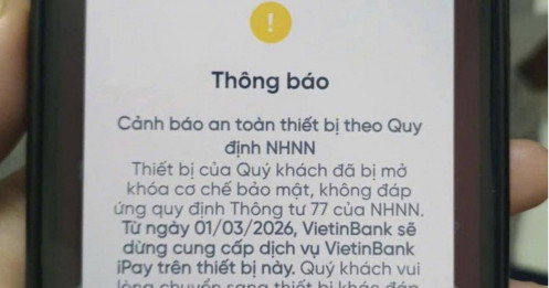 Ngân hàng đồng loạt ra “tối hậu thư”: Thiết bị không an toàn sẽ bị chặn giao dịch từ 1/3