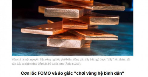 Từ cơn sốt đồng 1kg ở Trung Quốc - Bài học lớn cho nhà đầu tư hàng hóa