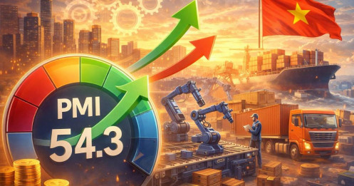 PMI tháng 02/2026 bứt phá 54,3 điểm — Kinh tế Việt Nam đang tăng tốc hay chỉ là “cú nước rút ngắn hạn”?