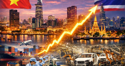 Việt Nam sắp vượt Thái Lan về GDP: Đổi ngôi lịch sử hay chỉ là con số “cơ học”?