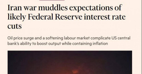 Giá dầu tăng vọt lên gần 120 USD/thùng, kỳ vọng Fed hạ lãi suất lao dốc mạnh