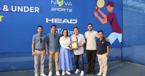 Cụm sân tennis của Novaland nhận ATF Gold Recognition, khẳng định vị thế điểm đến quần vợt quốc tế và trung tâm sportcation mới tại Việt Nam