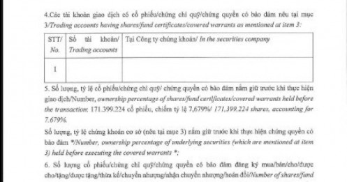 NVL rơi về mệnh giá, tổ chức liên quan Chủ tịch đăng ký bán hơn 2 triệu cổ phiếu