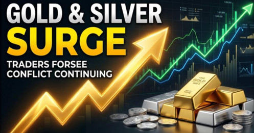 Giá Vàng và Bạc tăng mạnh khi thị trường lo ngại xung đột kéo dài