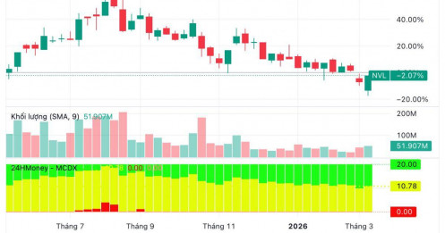 Sau cú giảm hơn 45%, cổ phiếu NVL bất ngờ “nổi sóng”