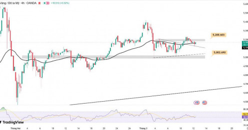 Giá vàng hôm nay ngày 12/03/2026