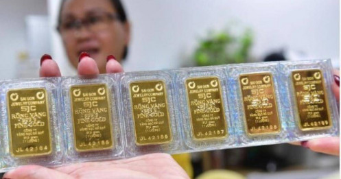 Giá vàng miếng giảm gần 1 triệu đồng