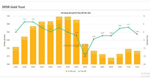 Cá mập "xả" hàng tấn vàng khi giá rơi sâu