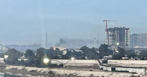 Đại sứ quán Mỹ ở Iraq 'bị tên lửa bắn trúng'