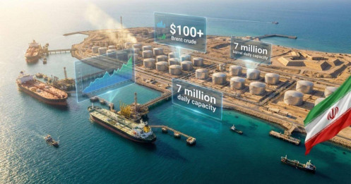 Giá dầu đứng trước ngưỡng cửa 200 USD sau đòn không kích của Mỹ