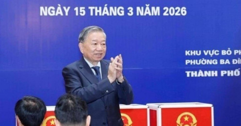 “Chọn người xứng đáng để dẫn dắt đất nước trong nhiệm kỳ mới”
