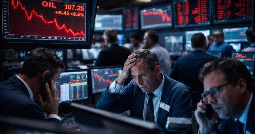 Chỉ 2 giây “bay” 1 triệu USD: Phố Wall chao đảo vì cú sốc dầu Trung Đông