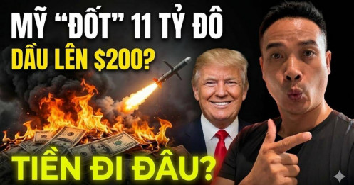 [VIDEO] Hormuz bị khóa, dầu lên $200? Mỹ đốt 11 tỷ USD: Tiền của bạn sẽ đi về đâu?