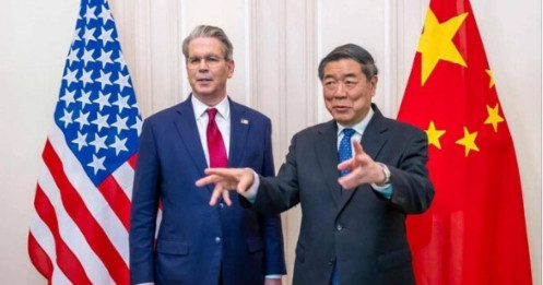 Vòng đàm phán thương mại Mỹ – Trung mới bắt đầu tại Paris