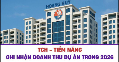 Cổ phiếu TCH – Tiềm năng ghi nhận doanh thu dự án trong 2026