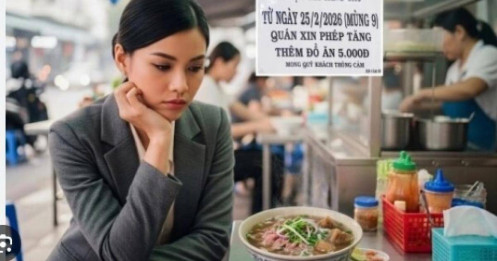Tôi cạch mặt quán phở tăng 2.000 đồng vì xăng lên giá