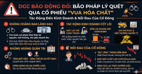 DGC báo động đỏ: Từ rủi ro pháp lý đến hoạt động kinh doanh bị ảnh hưởng, cổ đông vẫn là người thiệt thòi nhất!