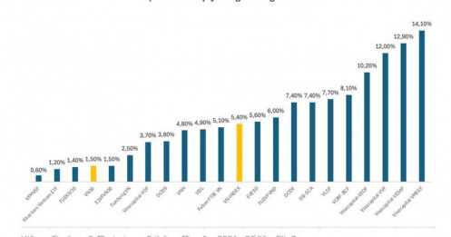 Loạt quỹ đầu tư hiệu suất thua xa VnIndex