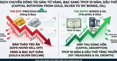 Cuộc Tháo Chạy Khỏi Kim Loại Quý Và Sự Lên Ngôi Của Dầu Lửa