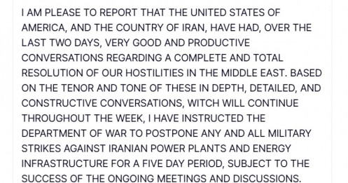 Tổng thống Mỹ hoãn tấn công nhà máy điện của Iran