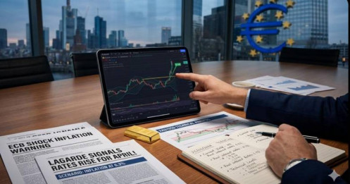 Khi ECB lên tiếng cảnh báo: Vàng sẽ là hầm trú ẩn hay bẫy thanh khoản
