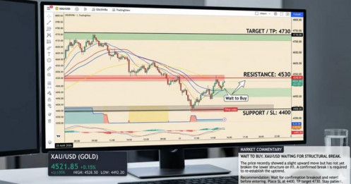 Góc nhìn thị trường: Khi XAU/USD đang tích lũy sức mạnh trước ngưỡng cửa quan trọng