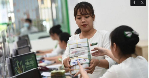 Ngân hàng quốc doanh nâng lãi suất tiết kiệm lên sát 7%