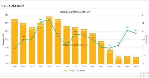 “Cá voi” vàng xả hàng, thị trường sắp có biến?